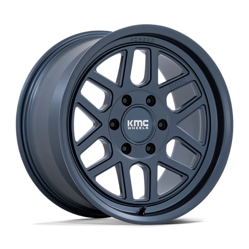 KMC KM446 MESA FORGED MONOBLOCK, 18X9, 6X139.7, ET0, CB106.1, METALLIC BLUE