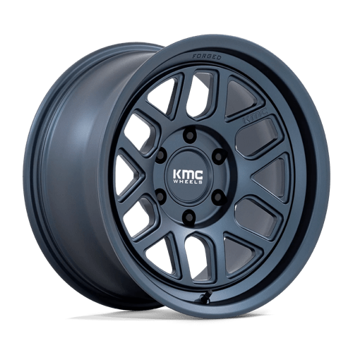 KMC KM446 MESA FORGED MONOBLOCK, 17X8.5, 6X135, ET0, CB87.1, METALLIC BLUE