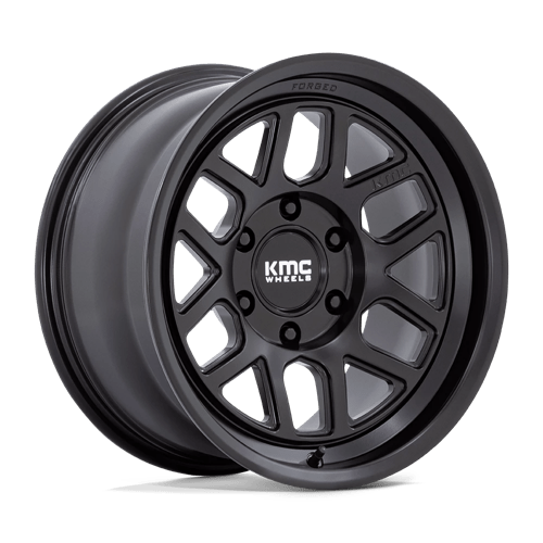 KMC KM446 MESA FORGED MONOBLOCK, 17X8.5, 6X135, ET0, CB87.1, SATIN BLACK