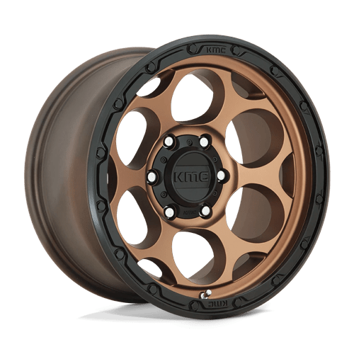 KMC KM541 DIRTY HARRY, 17X9, 5X127, ET-12, CB71.5, MATTE BRONZE W/ BLACK LIP