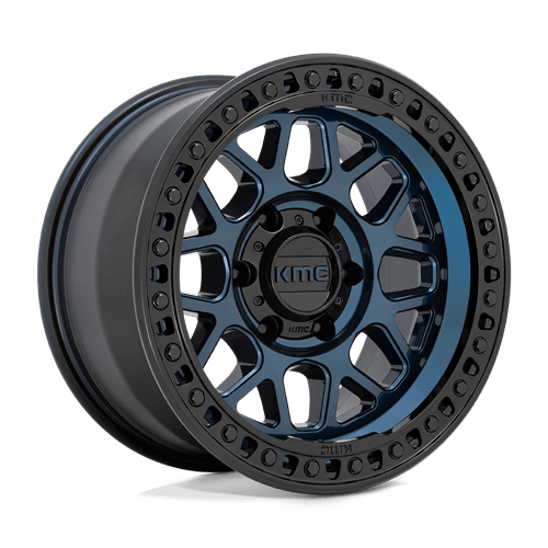 KMC KM549 GRS, 17X8.5, 5X127, ET0, CB71.5, MIDNIGHT BLUE W/ G-BLACK LIP