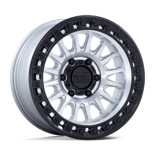 KMC KM552 IMS, 20X9, 6X135, ET18, CB87.1, MACHINED W/ MATTE BLACK LIP