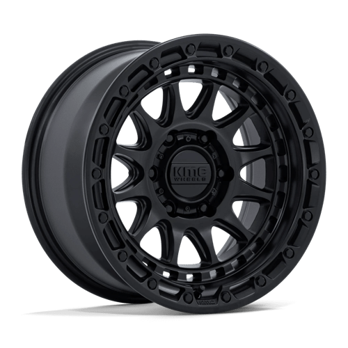 KMC KM556 CRUX, 17X8.5, 6X4.5, ET25, CB66.06, BLACKOUT