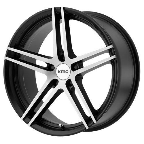 KMC KM703 MONOPHONIC, 18X9.5, 5X114.3, ET35, CB72.56, SATIN BLACK BRUSHED