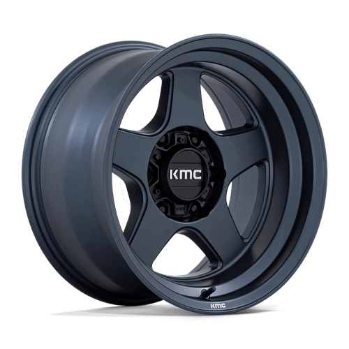 KMC KM728 LOBO, 17X8.5, 6X4.5, ET18, CB66.06, METALLIC BLUE