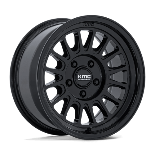 KMC KM733 IMPACT FFT, 17X8.5, 6X4.5, ET25, CB66.06, GLOSS BLACK
