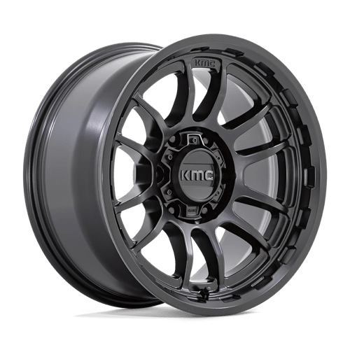 KMC KM727 WRATH, 17X8.5, 5X127, ET-10, CB71.5, SATIN BLACK