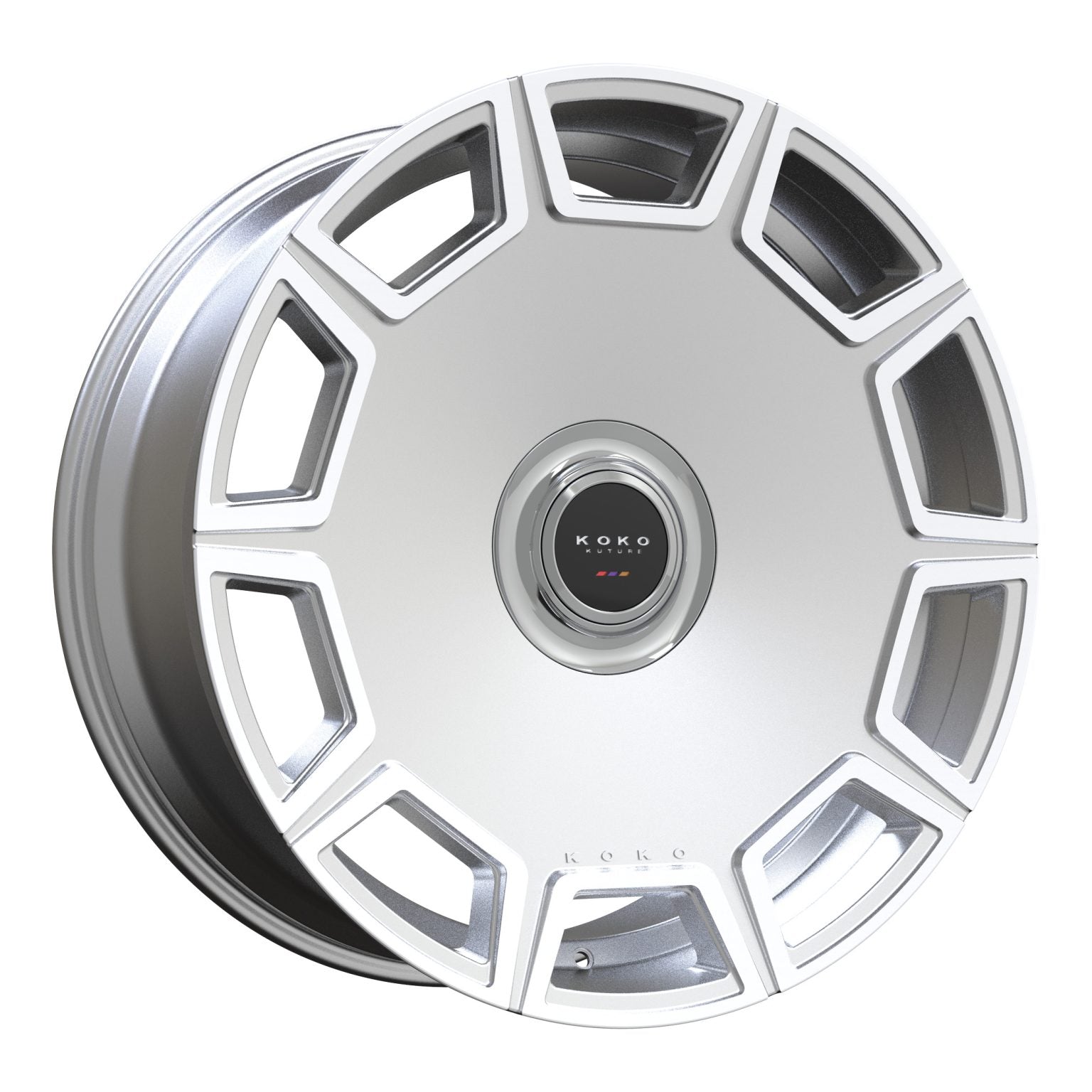 GFG Sicily-Forged, Deep Profile, 24X10, 5x120, ET25, CB72.56, Brushed With Clear Coat