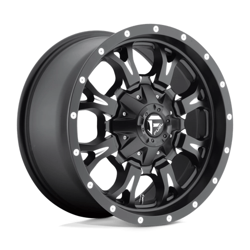 Fuel 1PC D517 KRANK, 17X9, 5X114.3/5X127, ET-12, CB78.1, MATTE BLACK MILLED