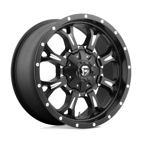 Fuel 1PC D517 KRANK, 20X9, 6X135/6X139.7, ET20, CB106.1, MATTE BLACK MILLED