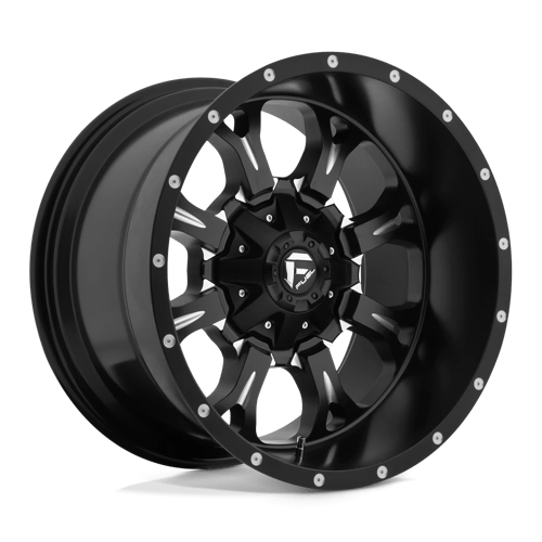 Fuel 1PC D517 KRANK, 20X12, 6X135/6X139.7, ET-44, CB106.1, MATTE BLACK MILLED