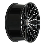 Koko Kuture Como 12, Deep Profile, 22x9.5, 6x139.7, ET30, CB95.1, Machined Black