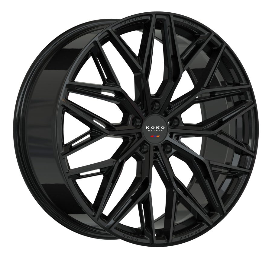 Koko Kuture Como, 20x8.5, 5x114.3, ET35, CB73.1, Gloss Black - 2085F35KOCOMGB