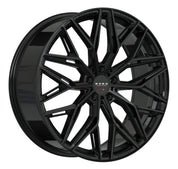 Koko Kuture Como, Regular Profile, 20x9.5, 5x100 to 5x132, ET10 to 45, CB54.1 to 84.1, Gloss Black