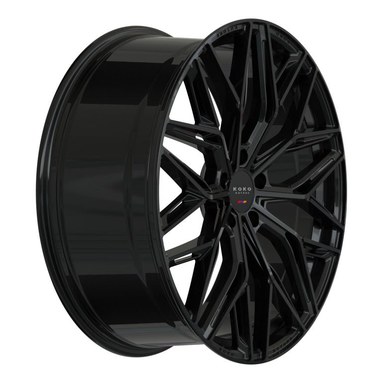 Koko Kuture Como, Regular Profile, 20x8.5, 5x112, ET40, CB66.56, Gloss Black