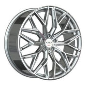 Koko Kuture Como, Deep Profile, 20x10.5, 5x112, ET30, CB66.56, Machined Silver