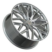 Koko Kuture Como, Regular Profile, 20x8.5, 5x112, ET40, CB66.56, Machined Silver