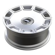 GFG Sicily-Forged, Deep Profile, 24X10, 5x120, ET25, CB72.56, Brushed With Clear Coat