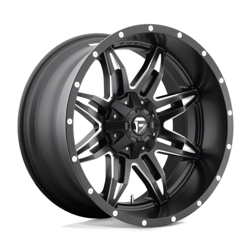 Fuel 1PC D567 LETHAL, 18X9, 6X135/6X139.7, ET1, CB106.1, MATTE BLACK MILLED D56718909850