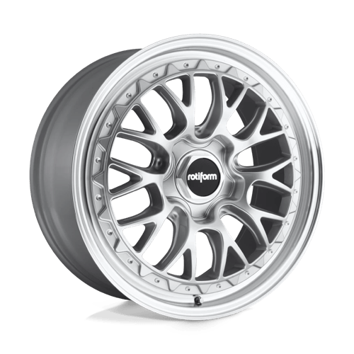 Rotiform R155 LSR, 18X9.5, 5X100, ET25, CB57.1, GLOSS SILVER MACHINED