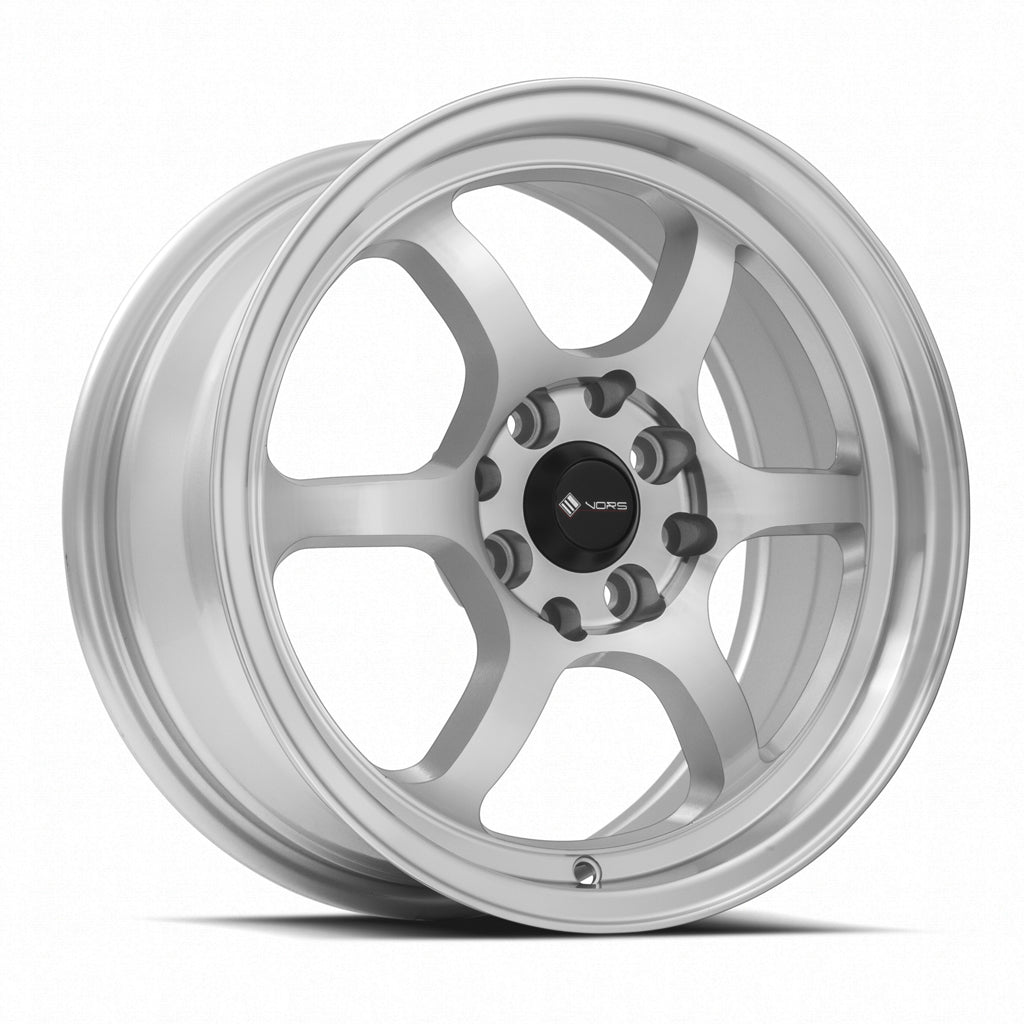 Vors LT61, 15x7, 4x108, ET35, CB73.1, Silver Machined Face