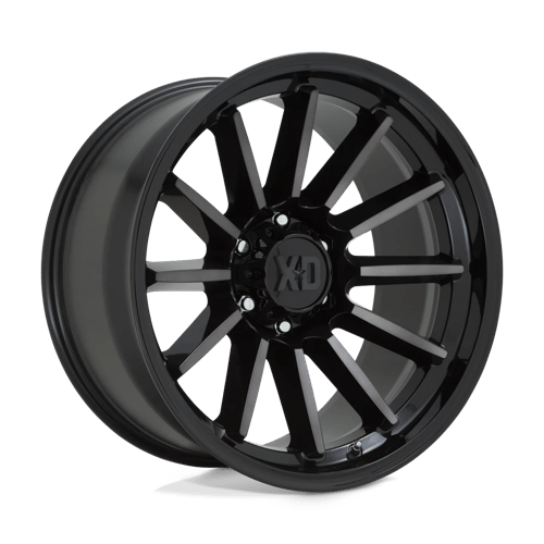 XD XD855 LUXE, 17X9, 6X135, ET18, CB87.1, GLOSS BLACK MACH W/ GRAY TINT
