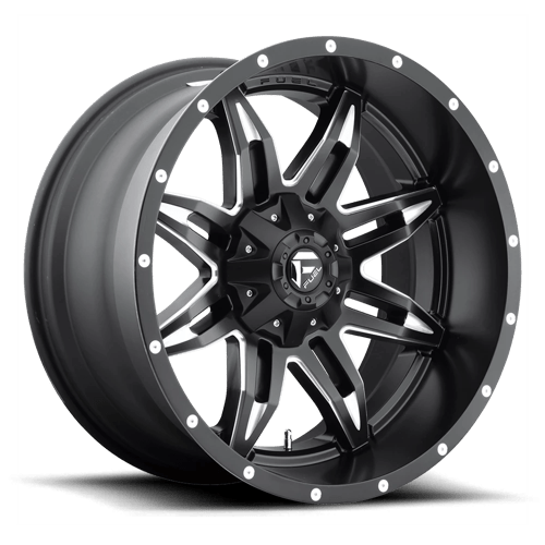 Fuel 1PC D567 LETHAL, 15X10, 5X114.3/5X120.65, ET-43, CB72.56, MATTE BLACK MILLED