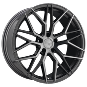 Avant Garde M520-R, Deep Concave Profile, 19x11, 5x100 to 5x132, ET28 to 51, CB54.1 to 84.1, Dark Graphite Metallic