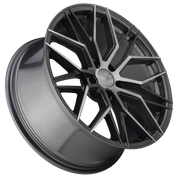 Avant Garde M520-R, Deep Concave Profile, 19x11, 5x100 to 5x132, ET28 to 51, CB54.1 to 84.1, Dark Graphite Metallic