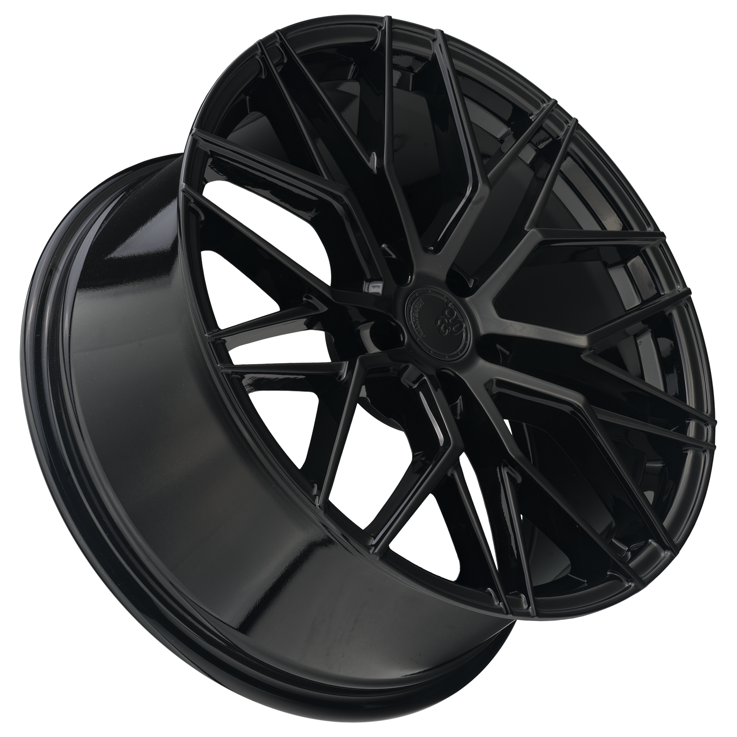 Avant Garde M520-R, Flat Concave Profile, 20x9, 5x112, ET32, CB66.56, Gloss Black
