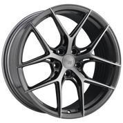 Avant Garde M580-R, Flat Concave Profile, 20x9, 5x120, ET38, CB66.9, Dark Graphite Metallic