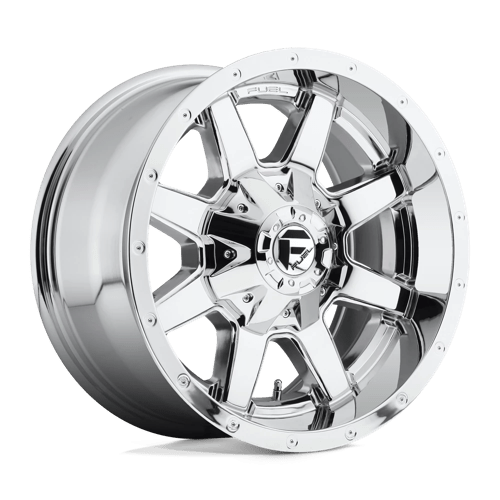 Fuel 1PC D536 MAVERICK, 17X9, 6X135/6X139.7, ET-12, CB106.1, CHROME PLATED