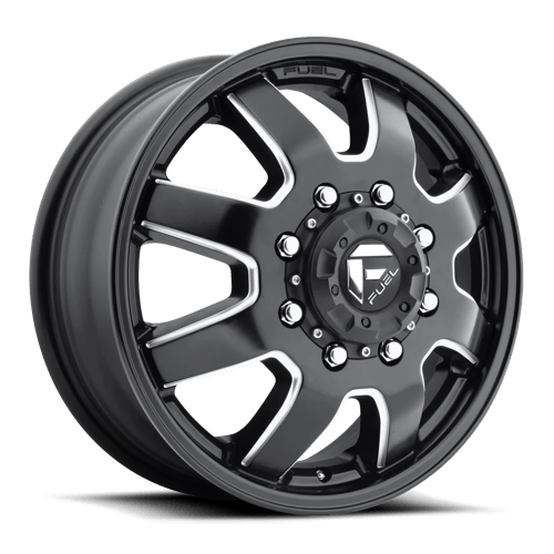 Fuel 1PC D538 MAVERICK, 17X6.5, 8X165.1, ET116, CB125.1, MATTE BLACK MILLED