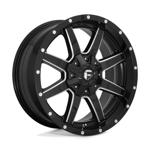 Fuel 1PC D610 MAVERICK, 22X10, 6X135/6X139.7, ET-24, CB106.1, GLOSS BLACK MILLED