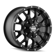 Mayhem Warrior 8015, 20X9, 5X127/5X139.7, ET0, CB87, Matte Black - 8015-2953MB