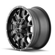 Mayhem Warrior 8015, 18X9, 5X150/5X139.7, ET18, CB110, Matte Black - 8015-8997MB18