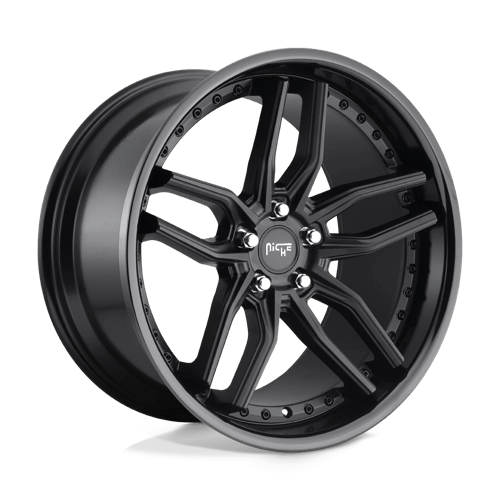 Niche 1PC M194 METHOS, 19X9.5, 5X120, ET35, CB72.56, GLOSS BLACK MATTE BLACK