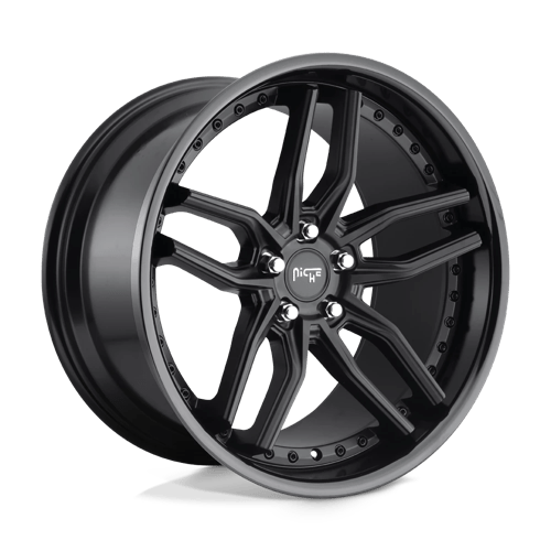 Niche 1PC M194 METHOS, 19X8.5, 5X114.3, ET35, CB72.56, GLOSS BLACK MATTE BLACK