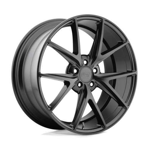 Niche 1PC M117 MISANO, 22X10.5, 5X114.3, ET40, CB72.56, MATTE BLACK