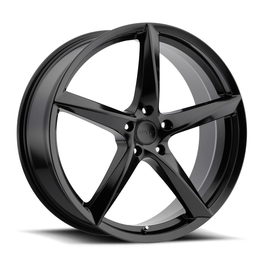 MKW M120 18x8, 5x112, ET40, CB73, Satin Black - M120-1880511240BB