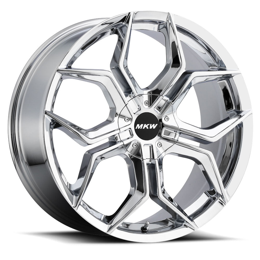 MKW M121 18x8, 5x112/5x114.3, ET40, CB73, Chrome - M121-1880003340C