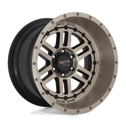 Moto Metal MO800 DEEP SIX, 20X10, 6X135, ET-18, CB87.1, SATIN BLACK W/ BRONZE TINT