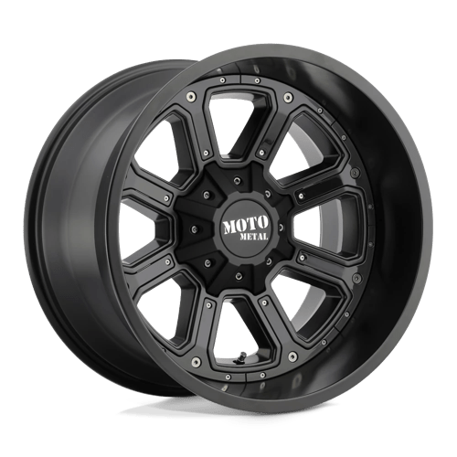 Moto Metal MO984 SHIFT, 20X9, 6X135/6X139.7, ET18, CB106.1, MATTE BLACK W/ G-BLK INSERTS