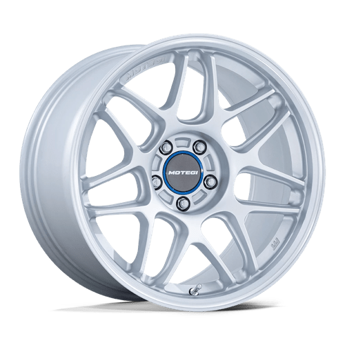 Motegi MR158 TSUBAKI, 18X9.5, 5X100, ET40, CB56.15, HYPER SILVER W/ MACHINED LIP