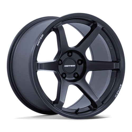 Motegi MR160 BATTLE VI, 18X9.5, 5X100, ET38, CB56.15, MATTE BLACKBIRD METALLIC