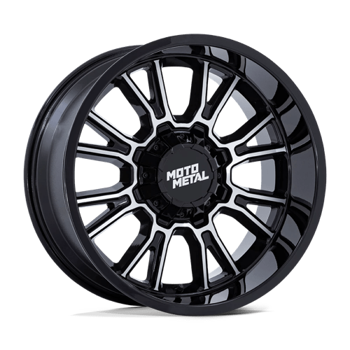 Moto Metal MO810 LEGACY, 20X9, 8X170, ET20, CB125.1, GLOSS BLACK MACHINED