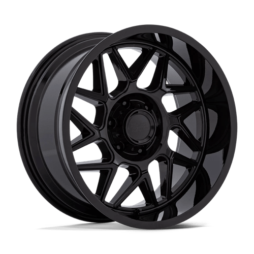 Moto Metal MO812 TURBINE, 20X9, 6X139.7, ET1, CB106.1, GLOSS BLACK