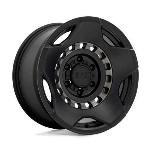Black Rhino Hard Alloys MUZZLE, 20X9, 6X139.7, ET-18, CB112.1, MATTE BLACK W/ MACH TINT RING 2090MZE-86140M12