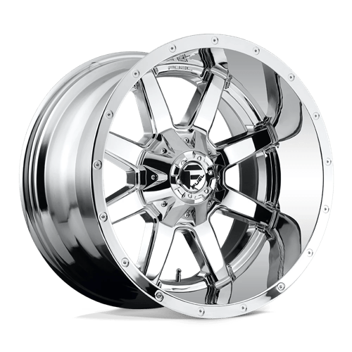 Fuel 1PC D536 MAVERICK, 20X12, 8X170, ET-44, CB125.1, CHROME PLATED