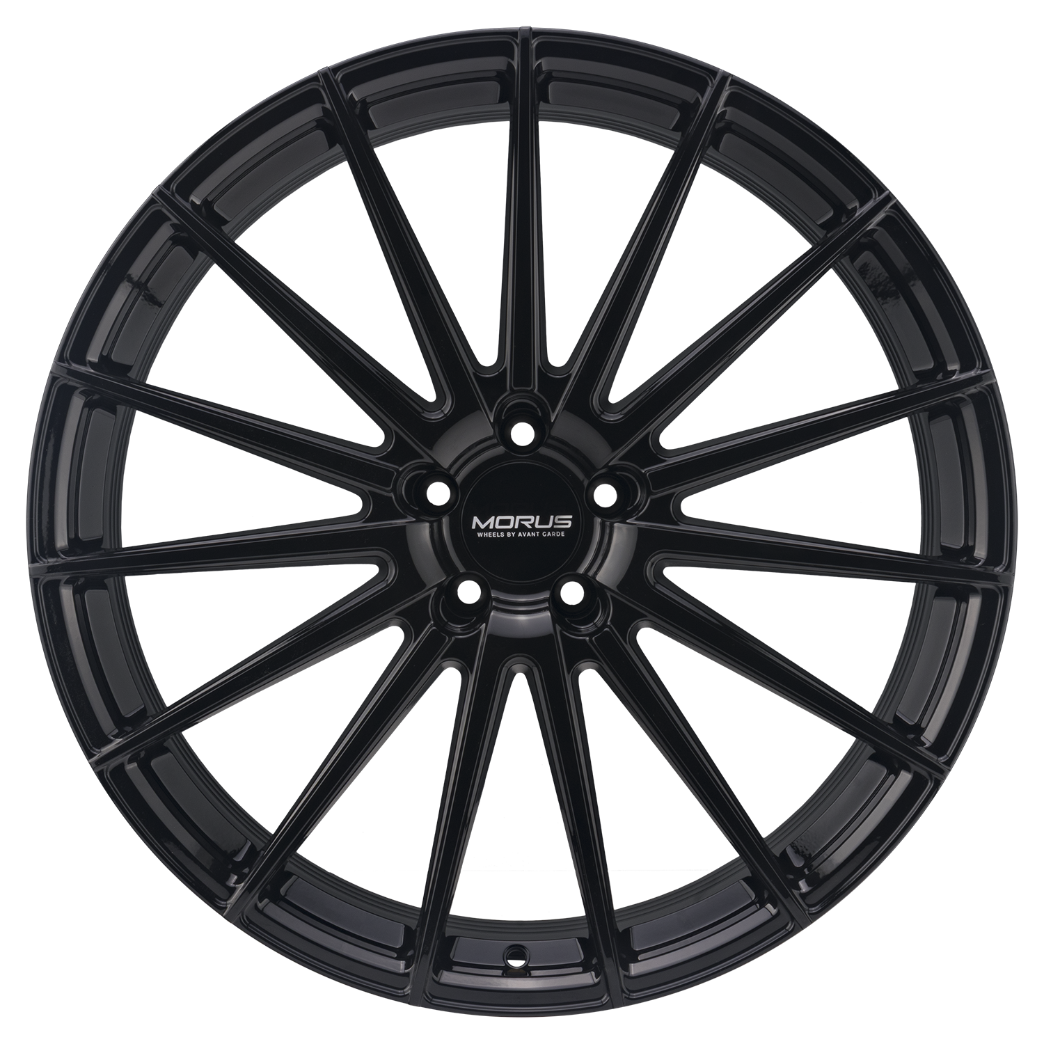 Morus KRAFT, Flat Concave Profile, 18x8.5, 5x112, ET42, CB66.56, Gloss Black
